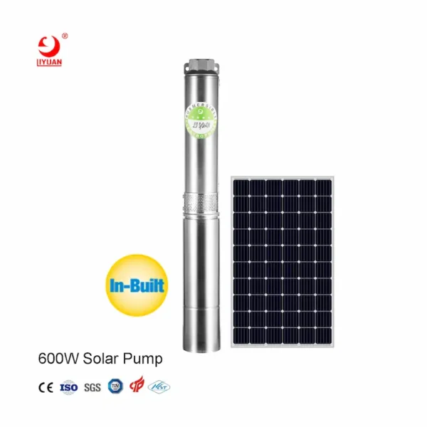 600W DC Sumersible Solar Pump