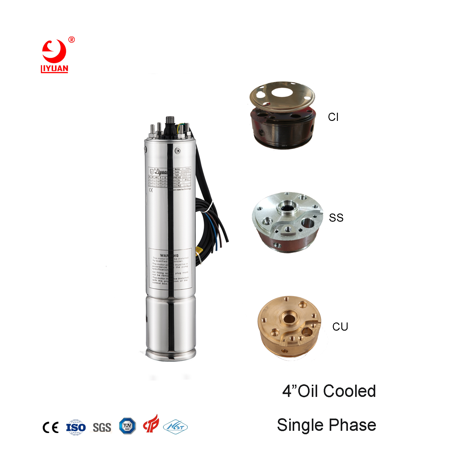 Customization 4 inch Submersible Motor - Image 3