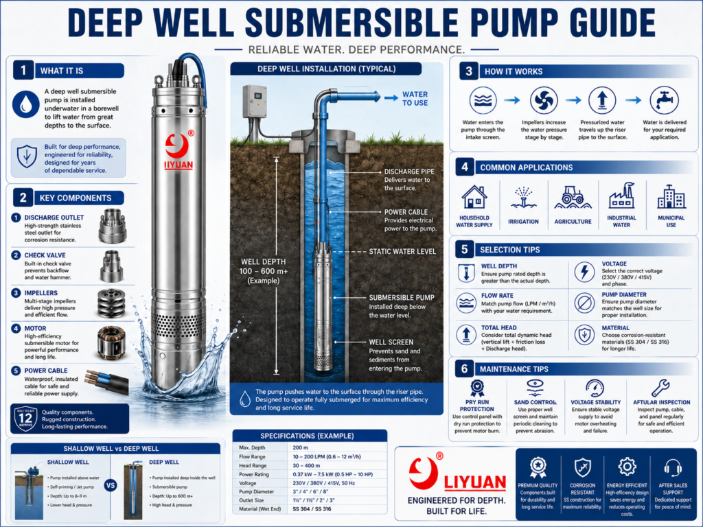 Deep Well Submersible Pump Guide