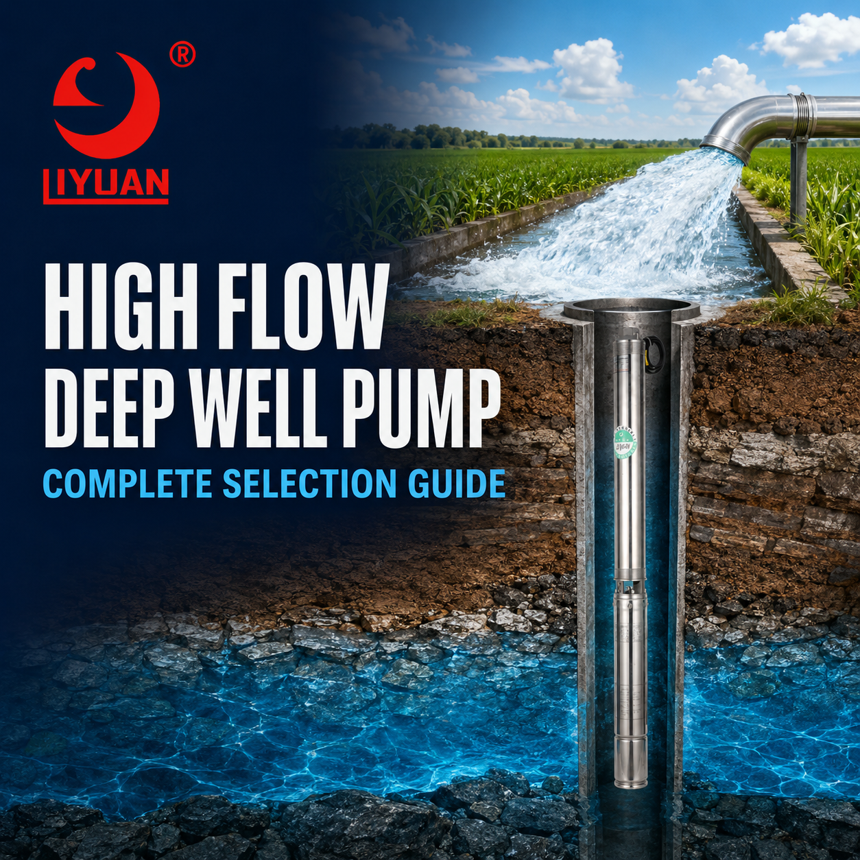 High Flow Deep Well Pump