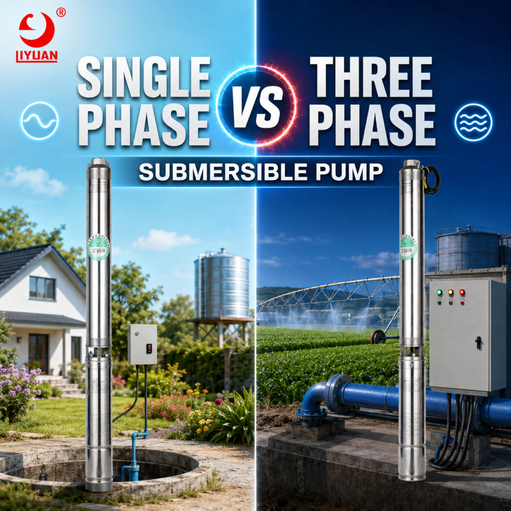 Single Phase Submersible Pump