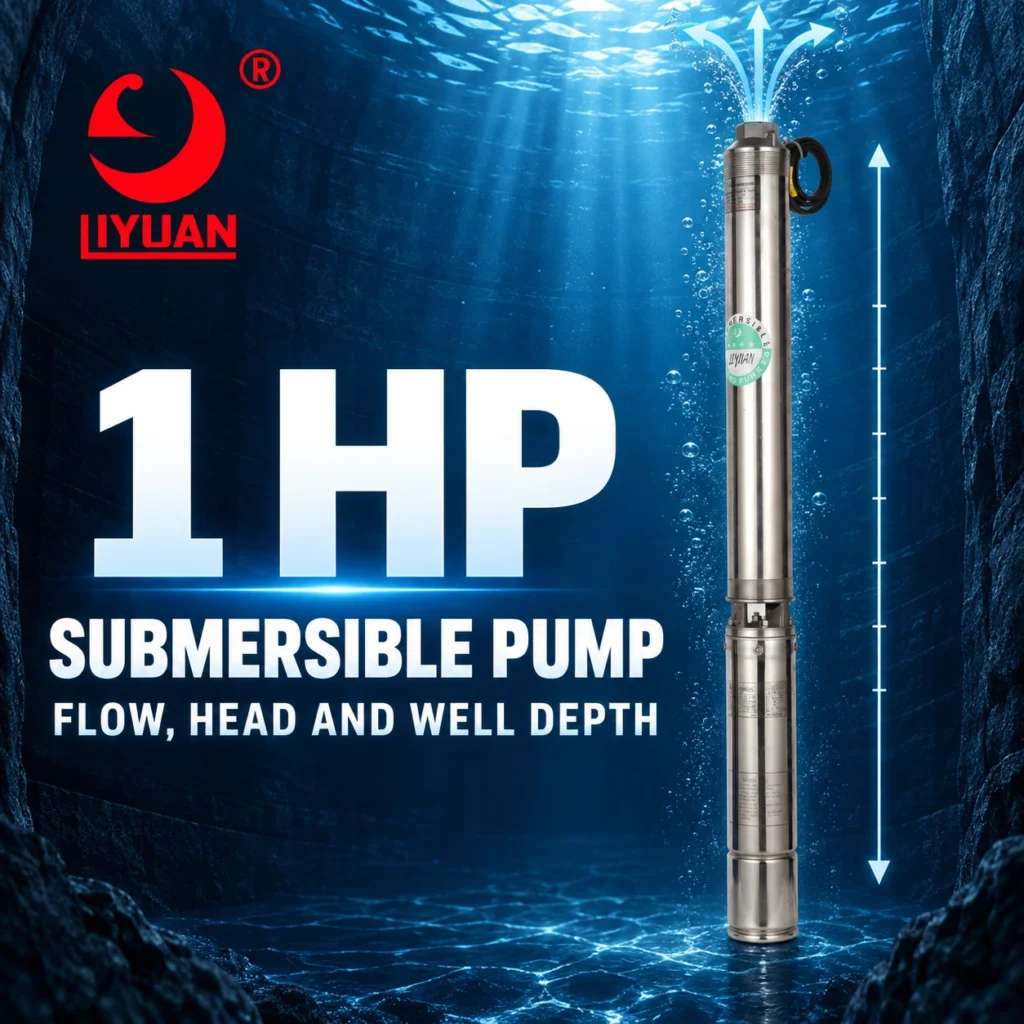 1 HP Submersible Pump