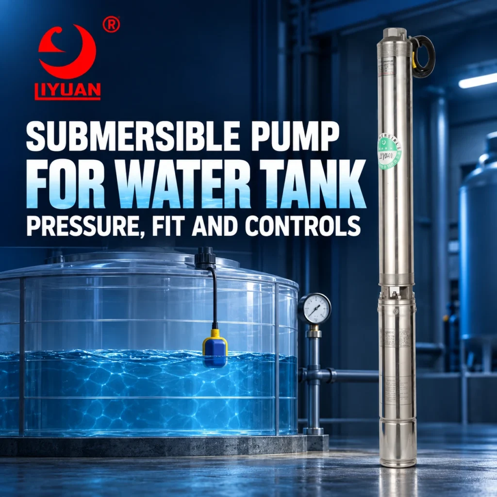 Submersible Pump For Water Tank