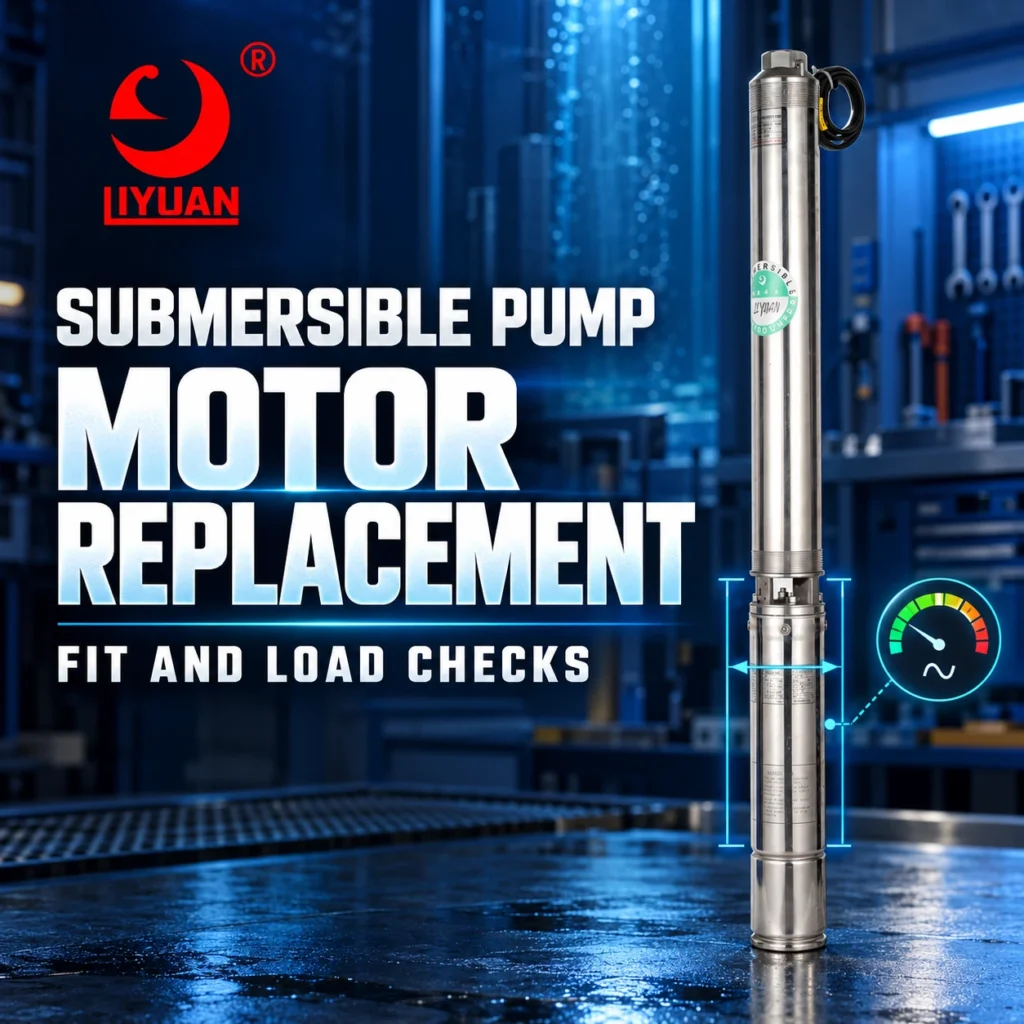 Submersible Pump Motor Replacement