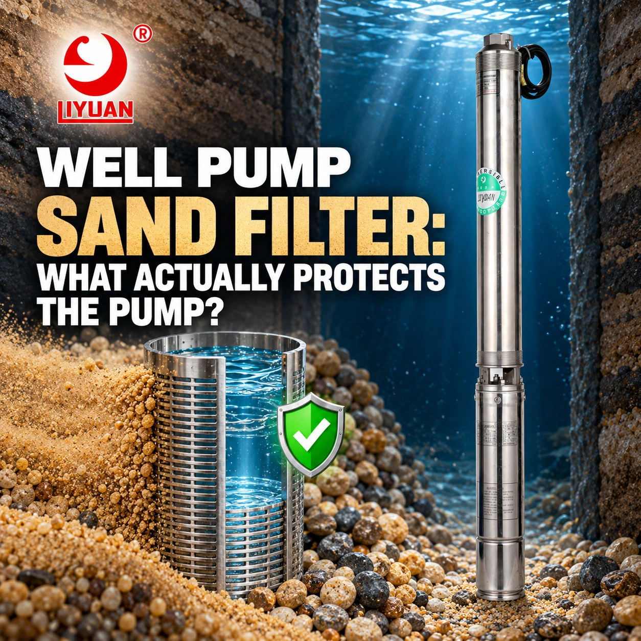 Well Pump Sand Filter Locations Comparing Downhole Pump Protection With Surface Sediment Removal